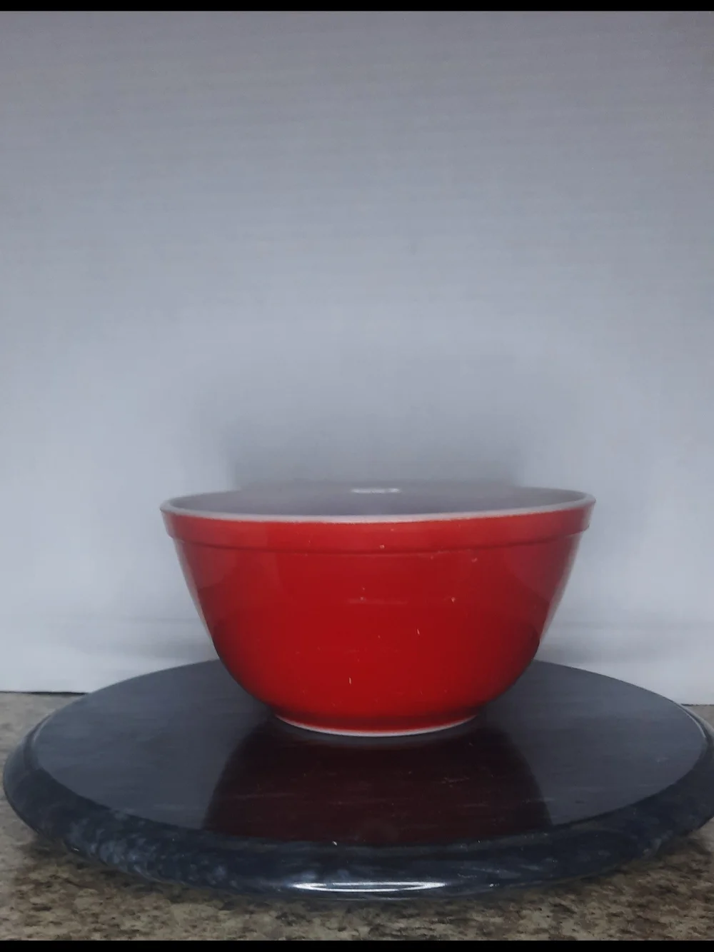 Vintage Pyrex Friendship Red 402 Mixing Bowl
